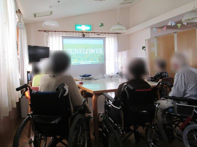 映画上映会の様子１