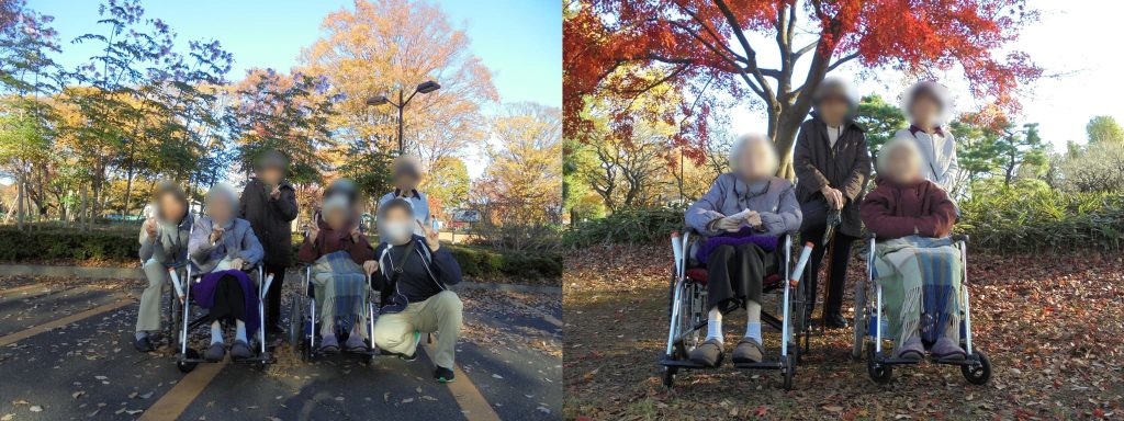 紅葉狩りの様子１