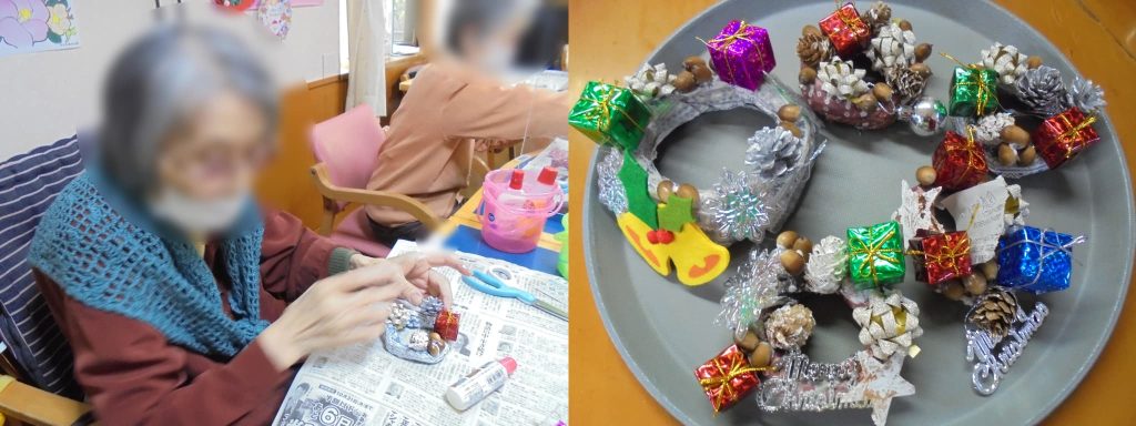 リース作りの様子2
