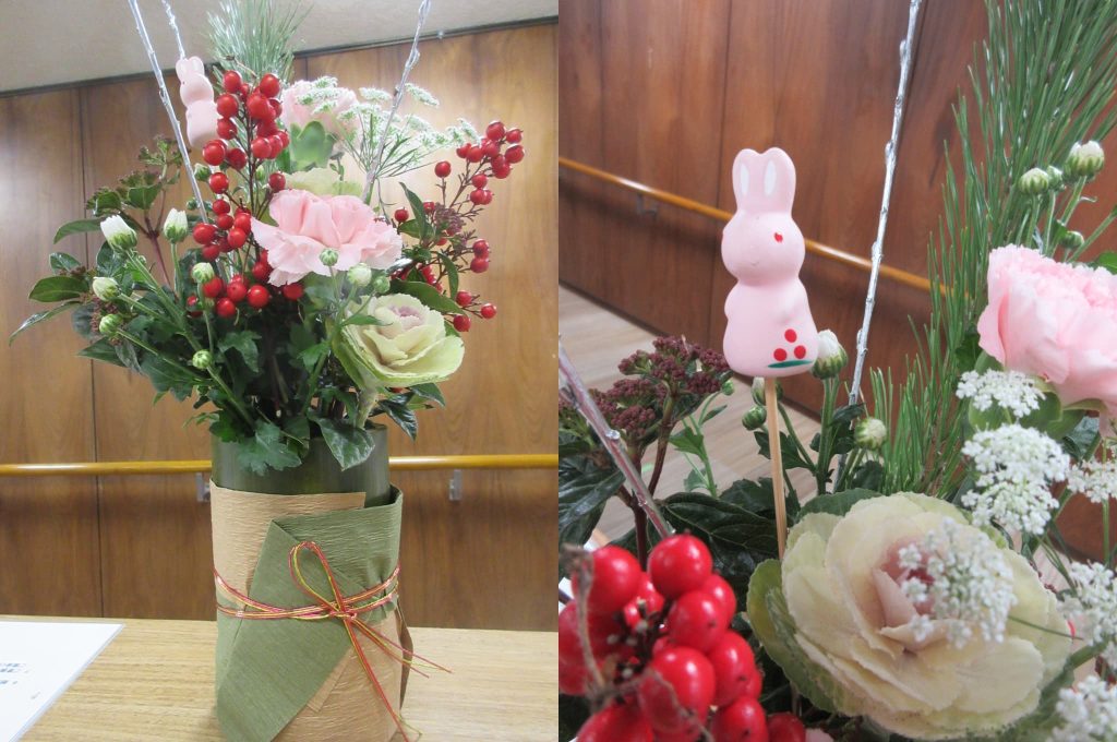 お正月の飾り付け