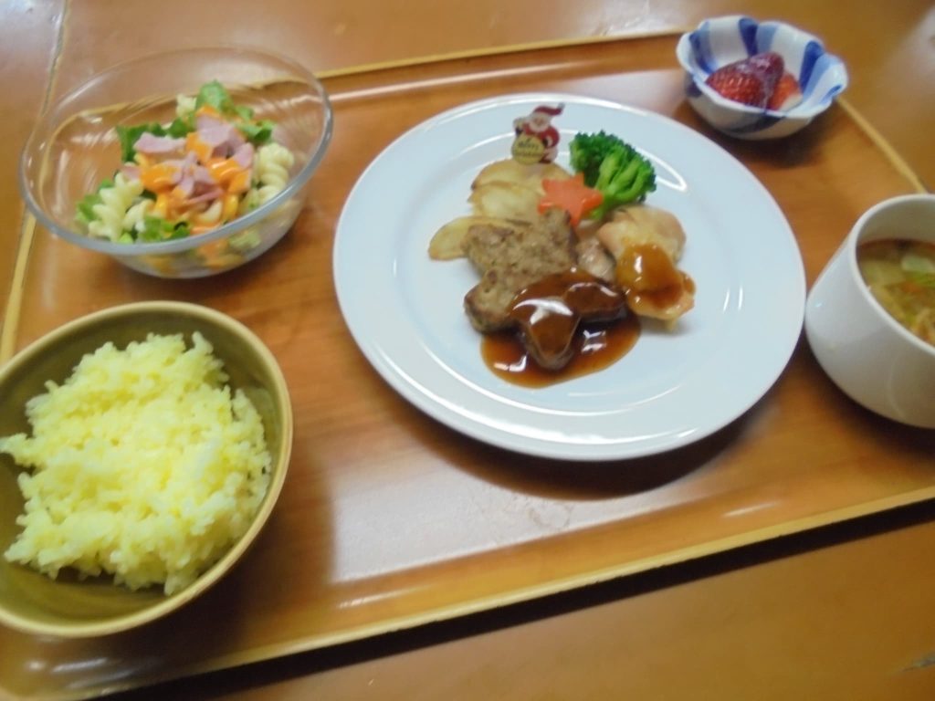 クリスマスメニュー１