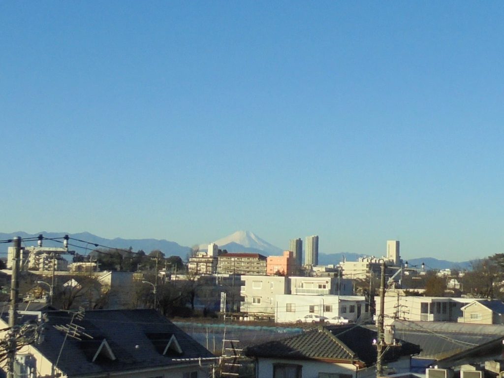 年明けの富士山１