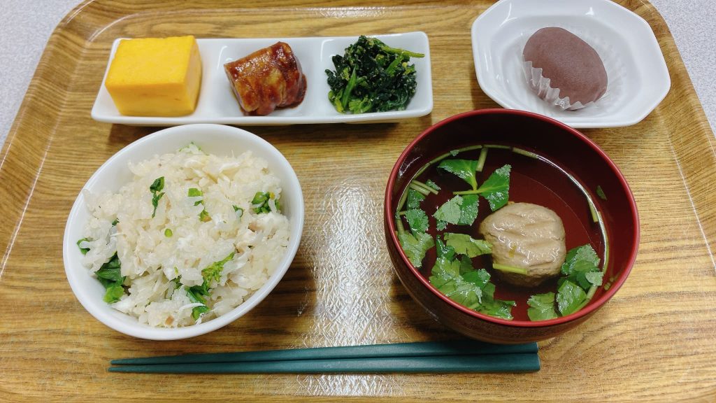 春らしいメニュー