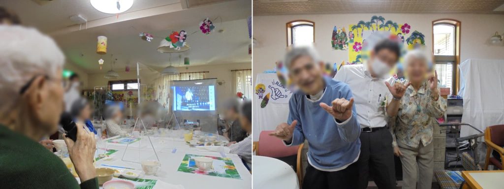 夏のパーティーの様子１