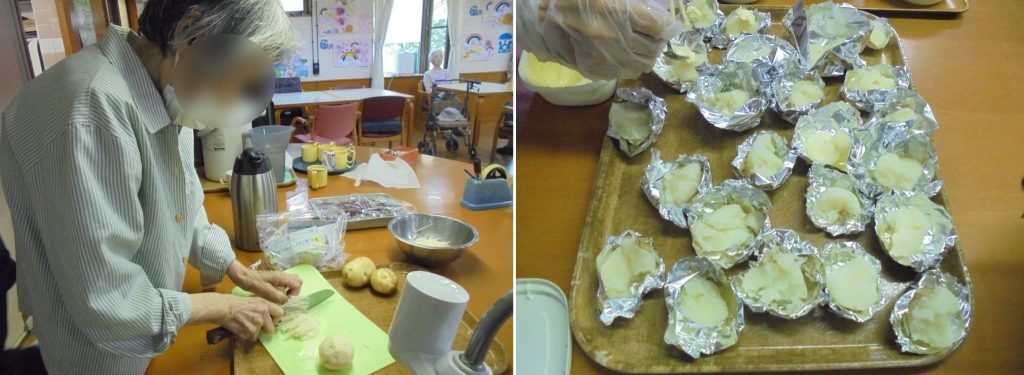 ジャガイモの収穫２