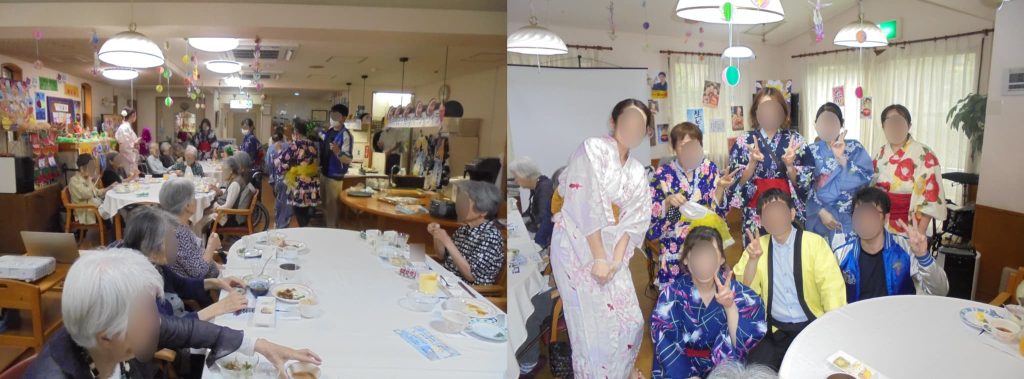 夏のパーティーの様子２