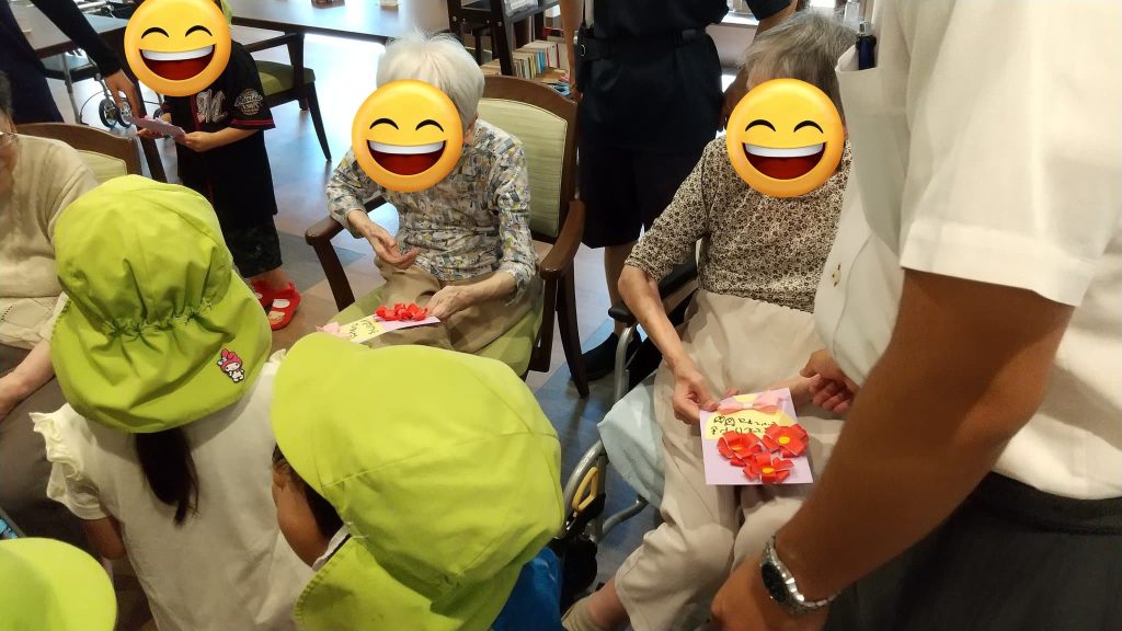 園児たちとの交流１