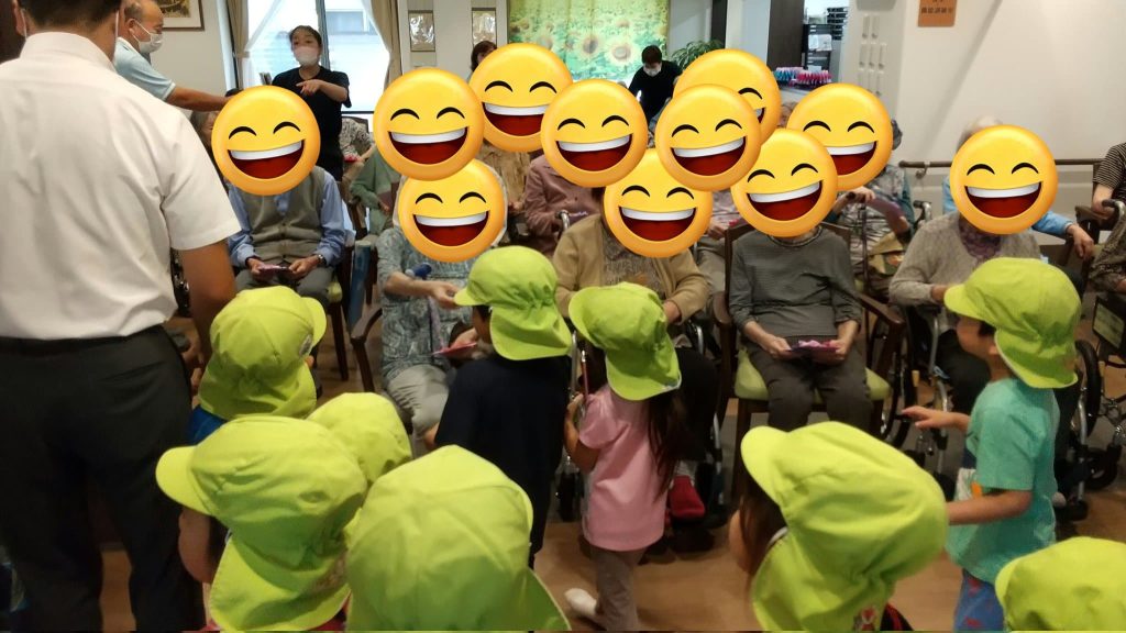 園児たちとの交流２