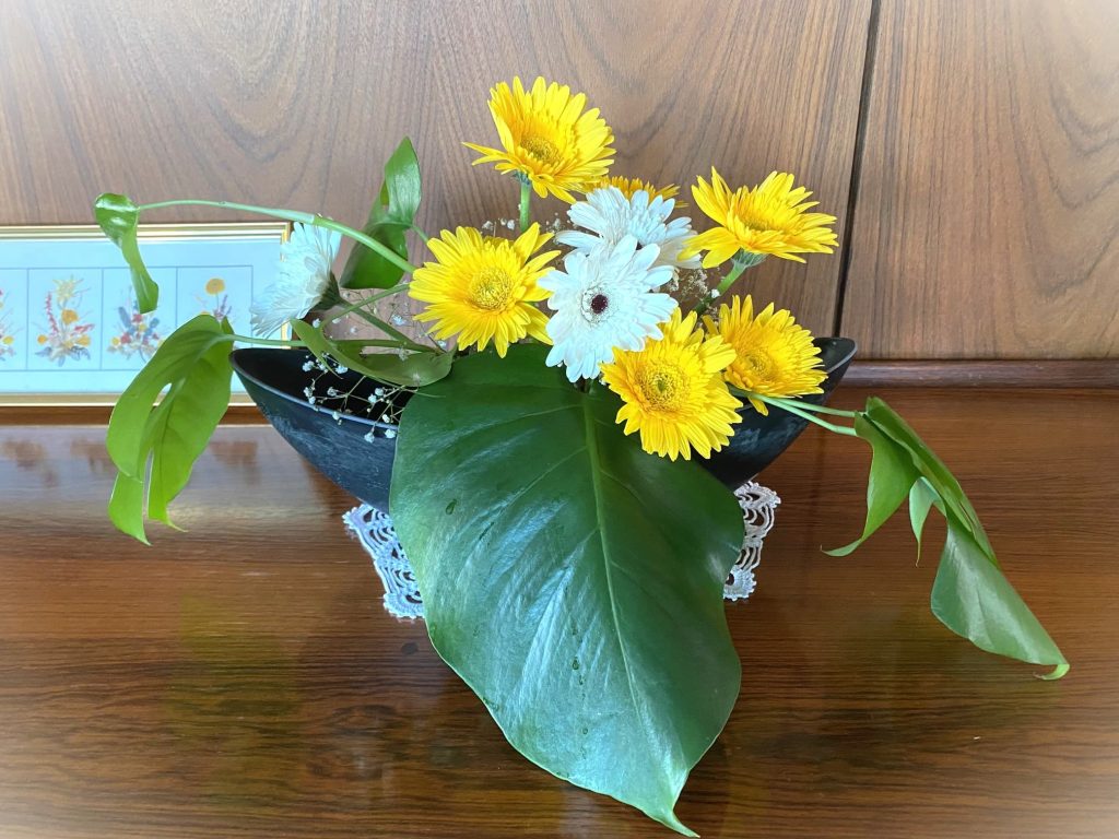 入居者様の生け花２