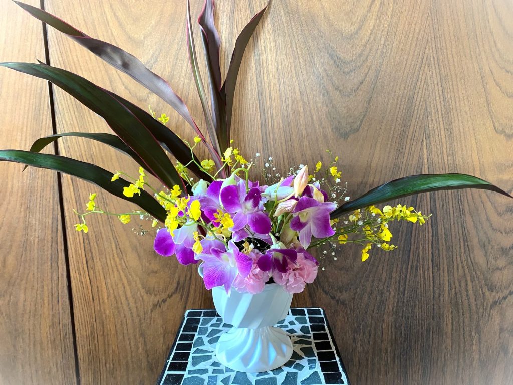 入居者様の生け花１