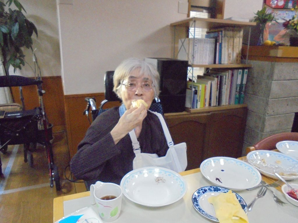 クレープ作り５