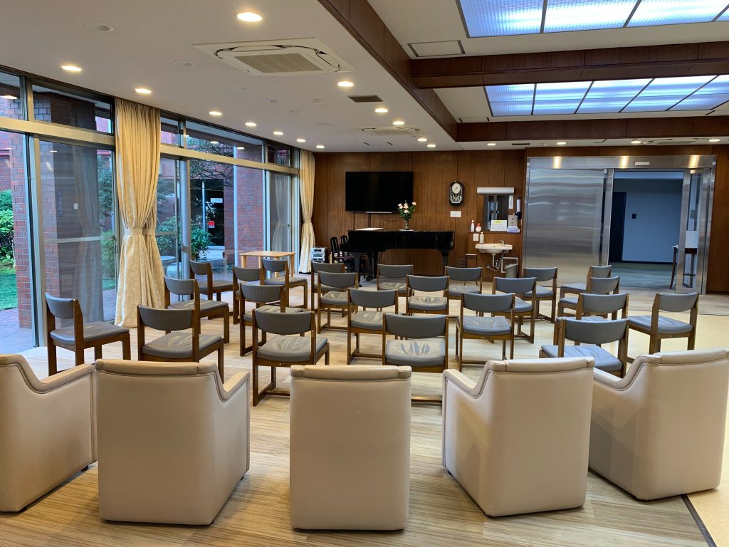 ヴァイオリン&ピアノ演奏会会場