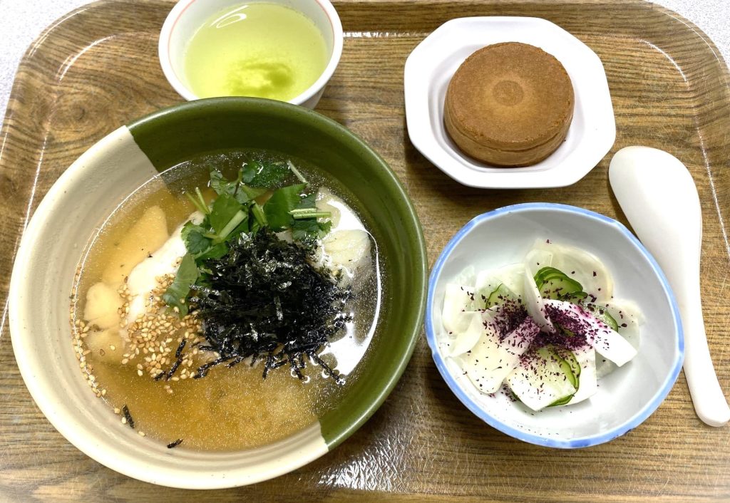 秋のお食事紹介＿鯛茶漬け