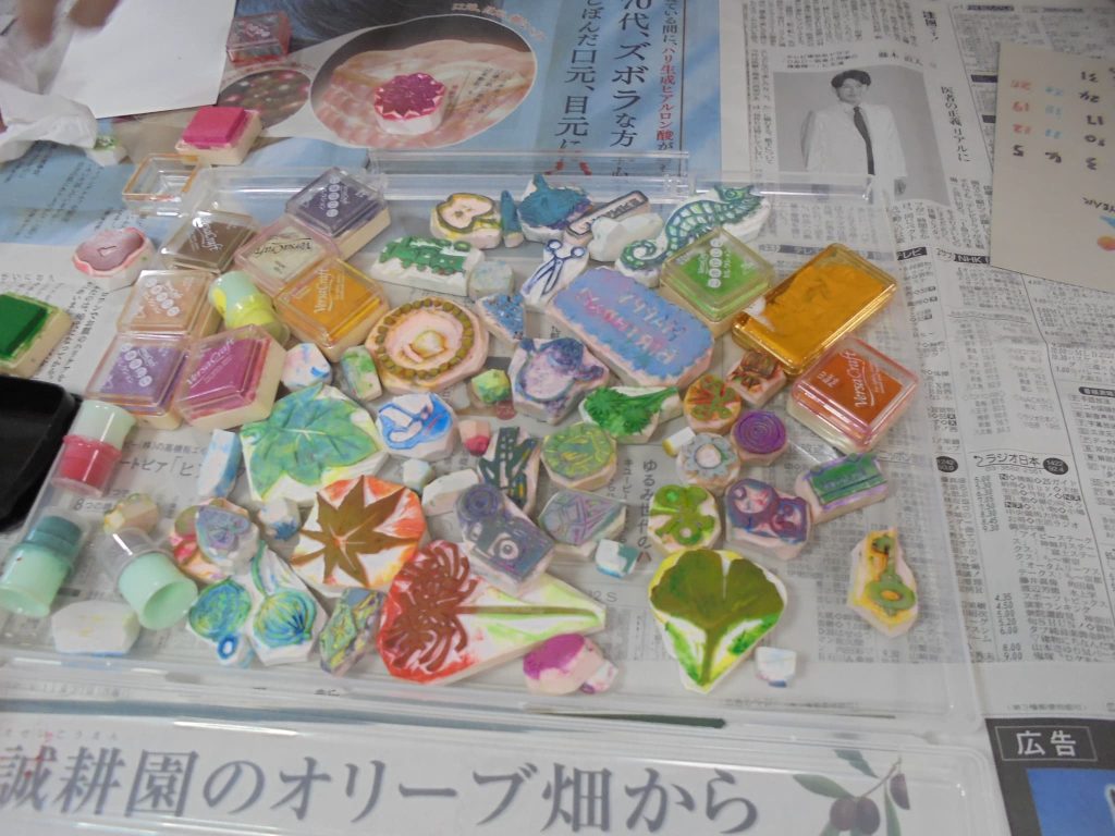 消しゴムはんこ作り３