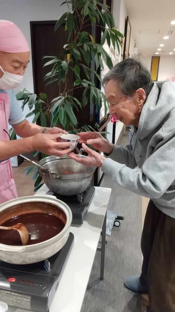 鏡餅でお汁粉３