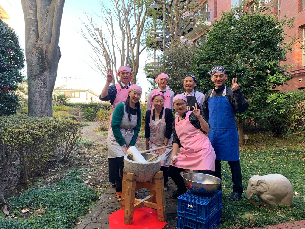 餅つき大会の様子１