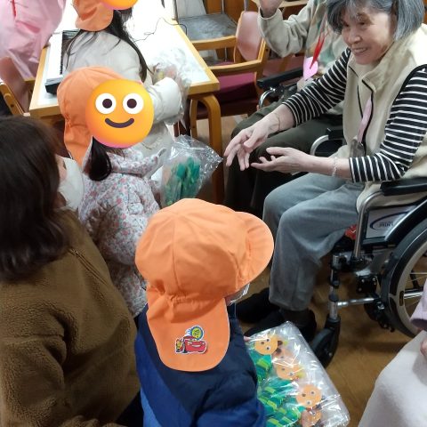 小さな訪問者たち♪