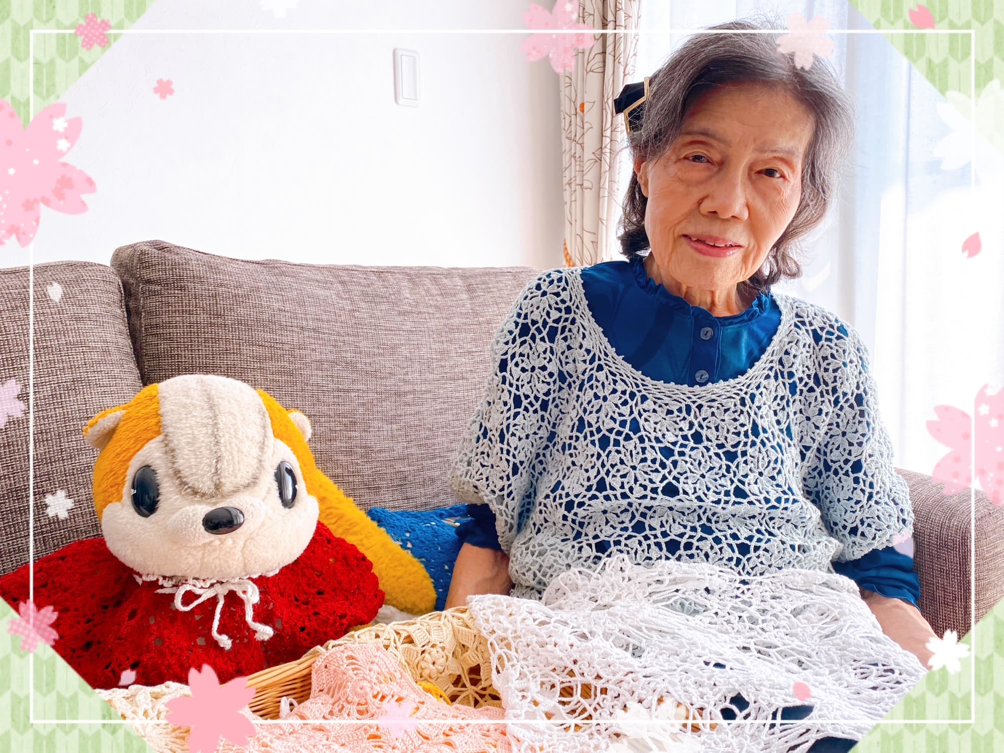 レース編みの達人、S様！