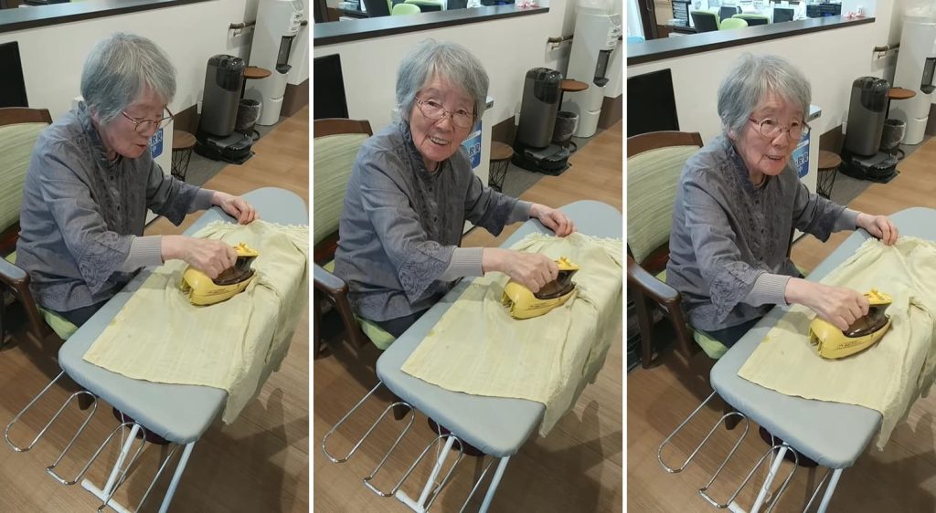 アイロンがけ１