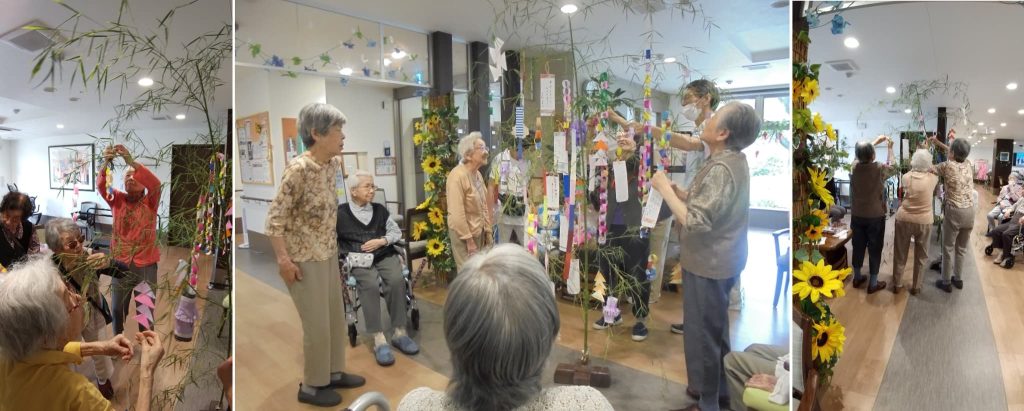 七夕飾り付け４