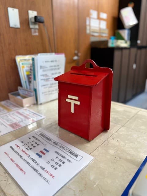 フロントのちいさなポスト♪
