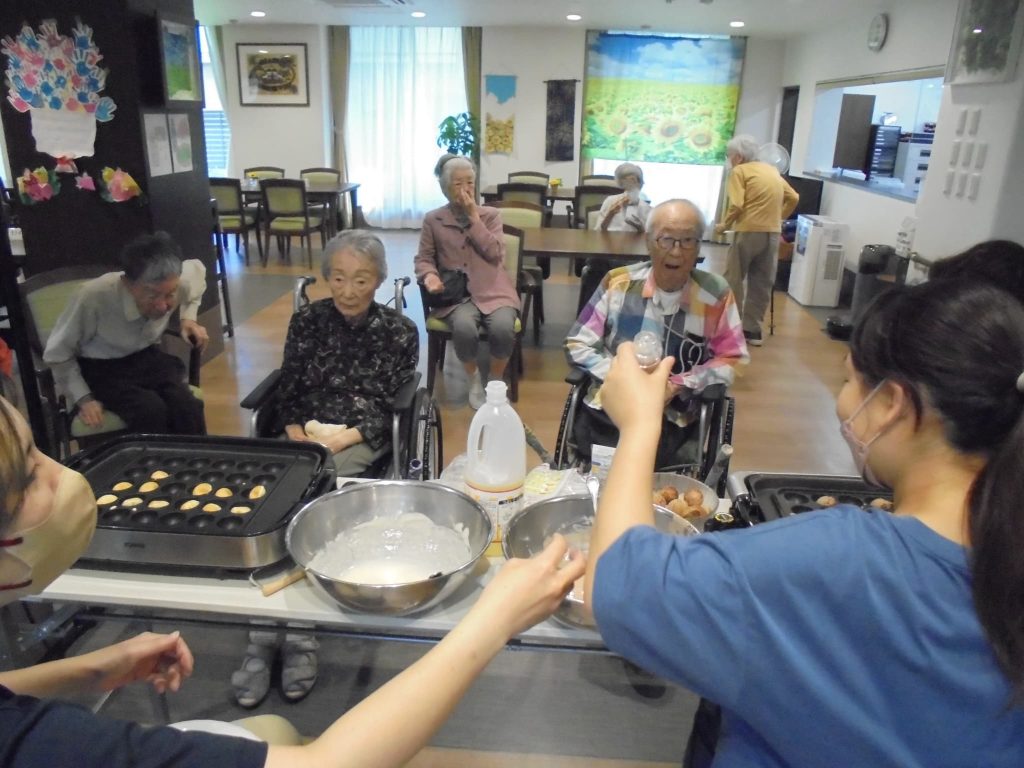 敬老の日おやつ作り４