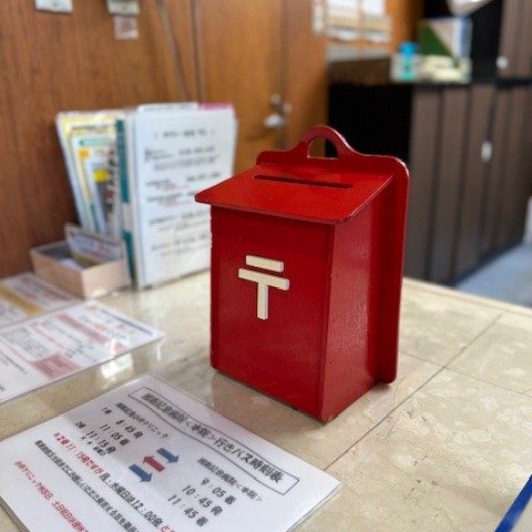フロントのちいさなポスト♪