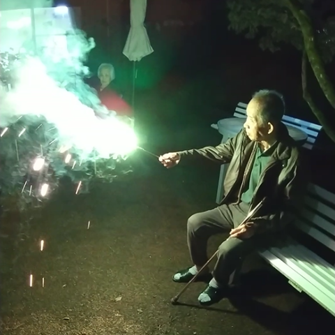 秋の花火🎇