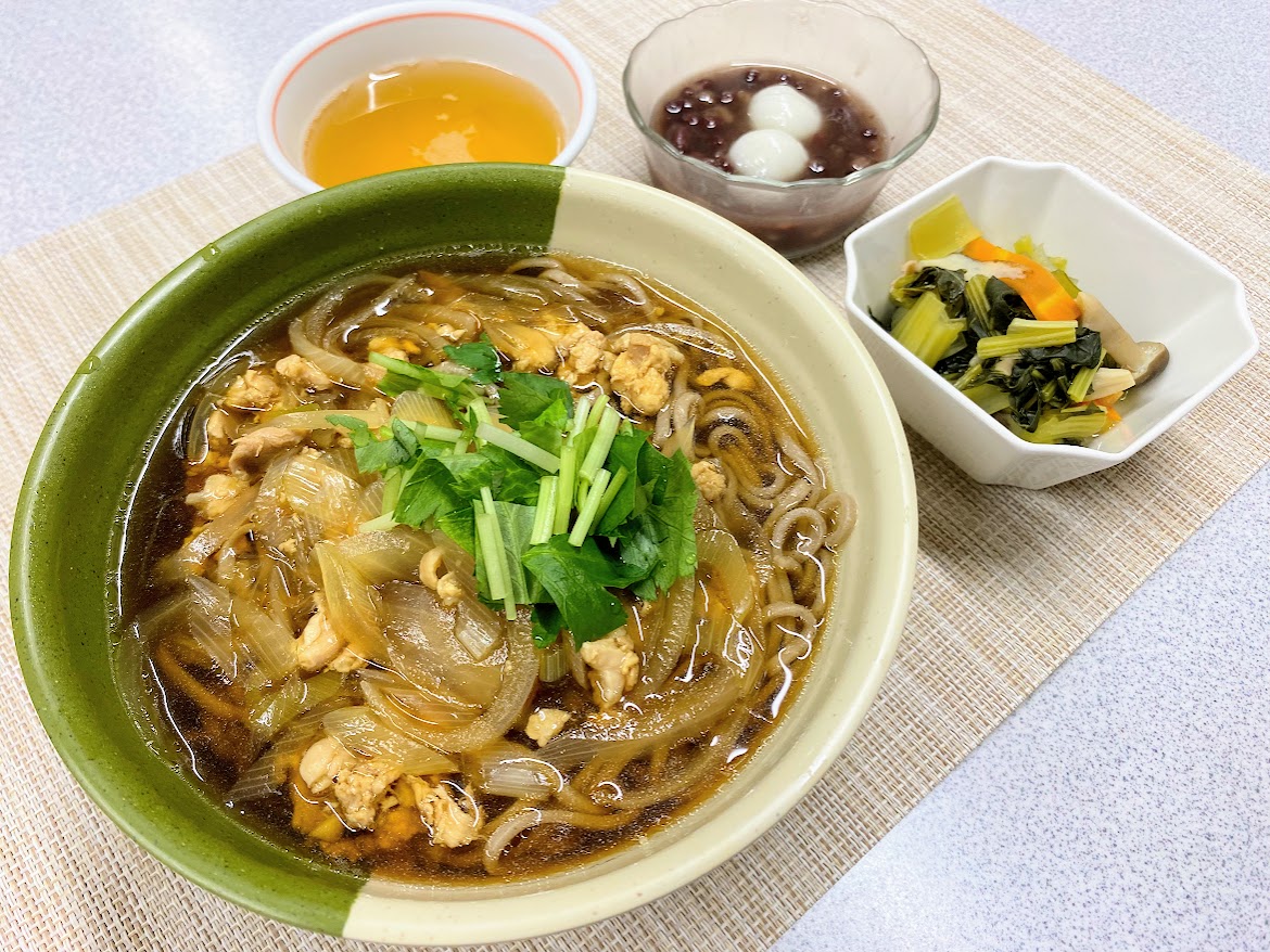 今日のごはん『鶏南蛮そば🍜』