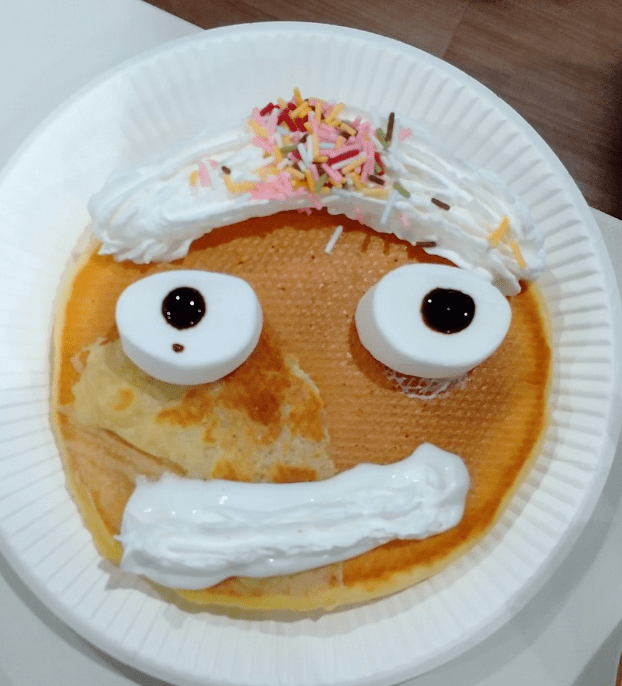 ホットケーキ作り！