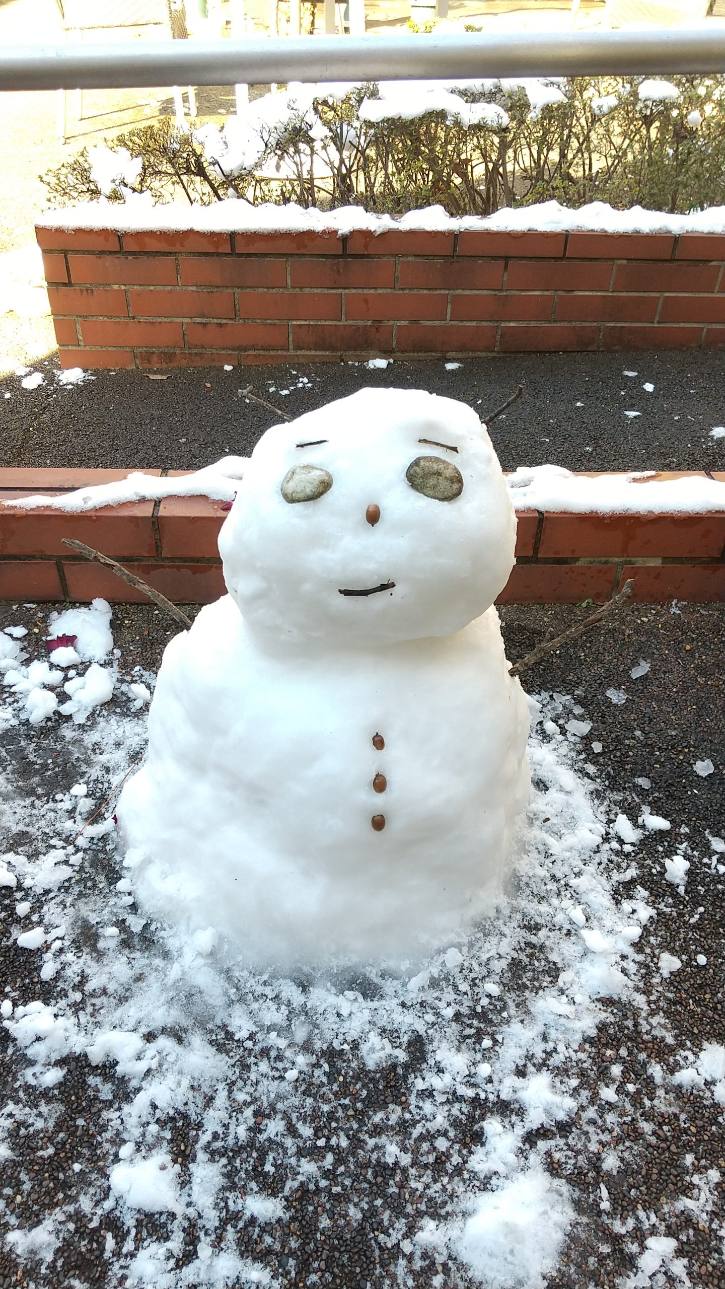 雪だるまつくろう♪