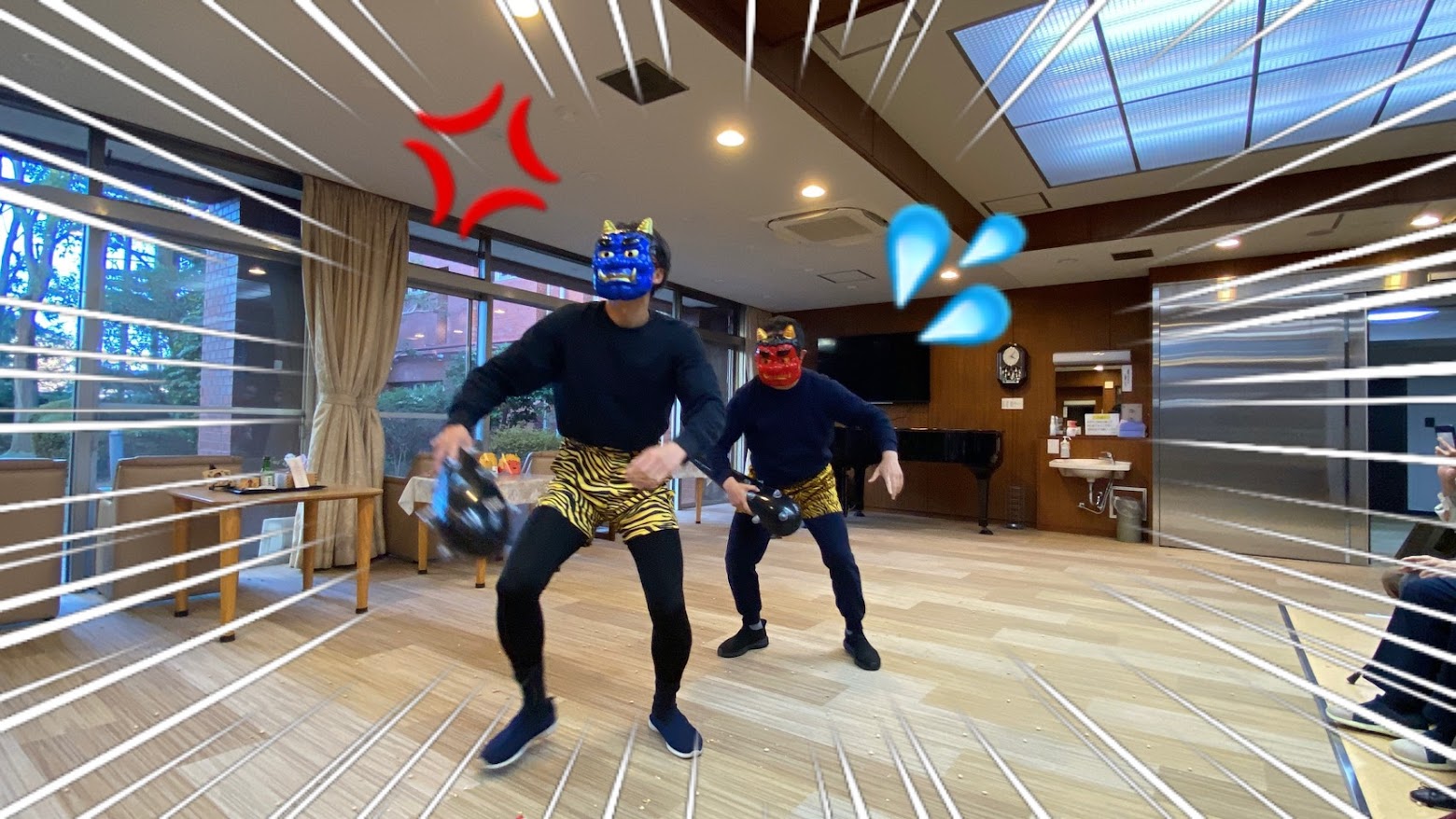 マンションで豆まき！👹