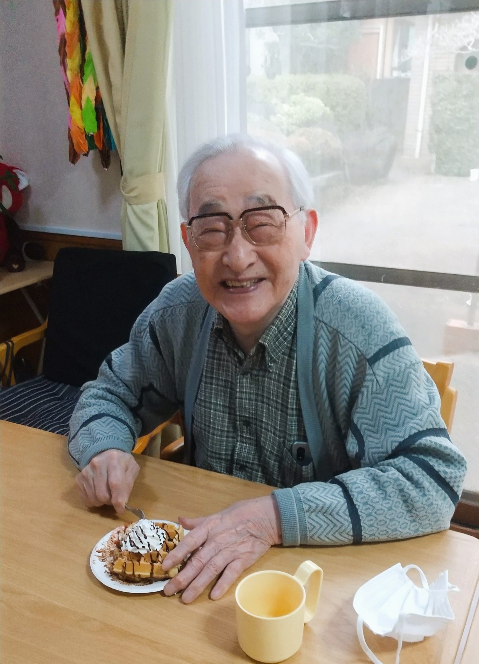 ワッフル作り🍩